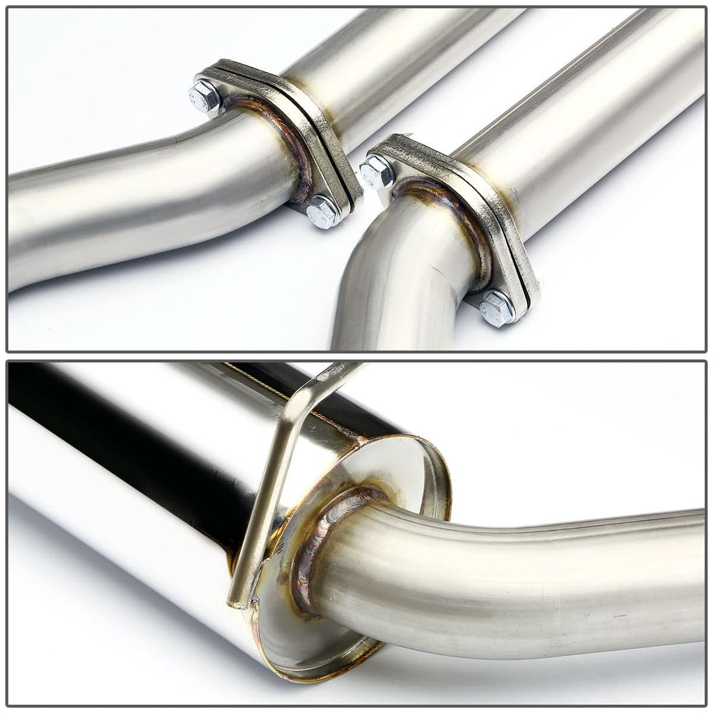 2011-2014 Dodge Charger 3.6L V6 Dual Tip Catback Exhaust - Stainless Steel
