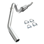 2005-2007 Dodge Dakota Catback Exhaust System Single Tip Stainless Steel