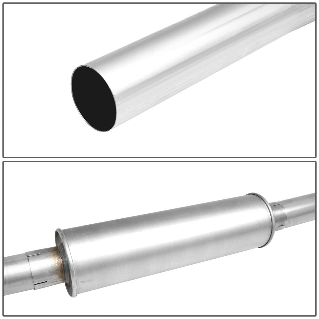 2005-2007 Dodge Dakota Catback Exhaust System Single Tip Stainless Steel