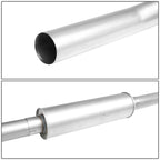 2008-2012 Dodge Dakota Catback Exhaust Single Tip Stainless Steel