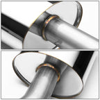 2000-2005 Dodge Neon Single Rolled Tip Catback Exhaust Stainless Steel