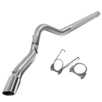 07-09 Dodge Ram 2500/3500 6.7L Diesel Catback Exhaust Single Tip Stainless Steel