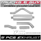 2004-2005 Dodge Ram 5.7L Catback Exhaust System Stainless Steel