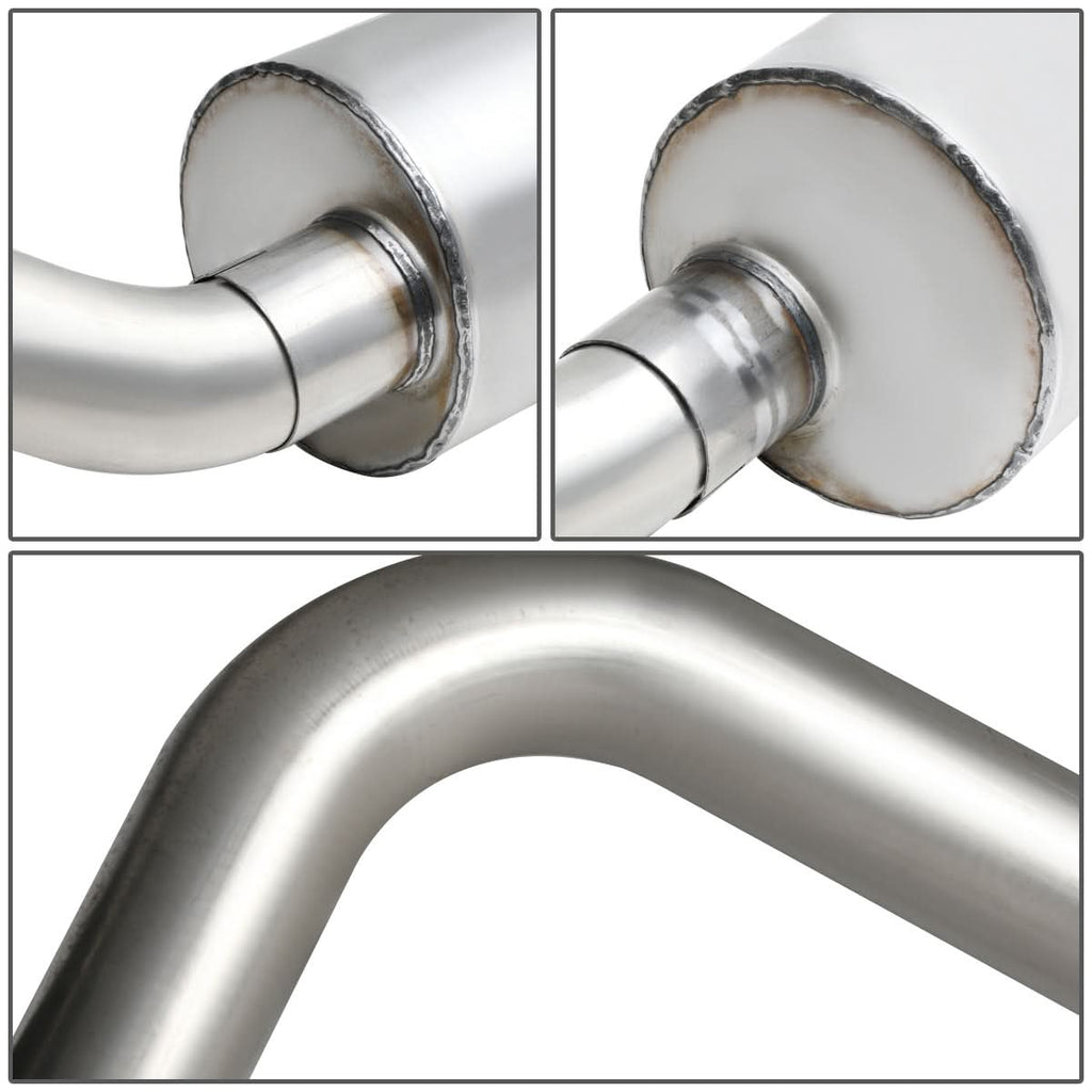 09-17 Dodge Ram 1500/2500/3500 Single Tip Catback Exhaust Stainless Steel