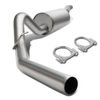 2009-2010 Ford F-150 Single Tip Catback Exhaust Stainless Steel