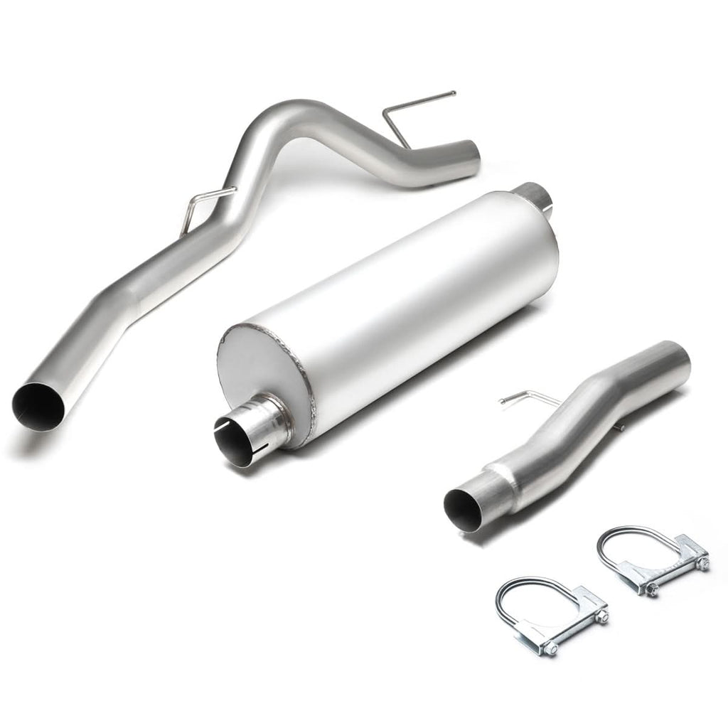 2009-2010 Ford F-150 Single Tip Catback Exhaust Stainless Steel