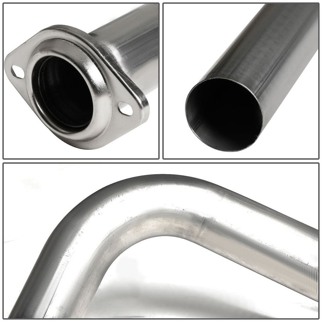2011-2014 Ford F-150 3.5L Crew Cab Catback Exhaust Single Tip Stainless Steel