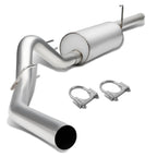 10-14 Ford F-150 6.2L Extended Cab Single Tip Catback Exhaust - Stainless Steel