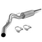 10-14 Ford F-150 6.2L Extended Cab Single Tip Catback Exhaust - Stainless Steel