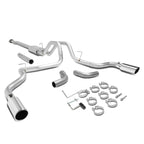2015-2019 Ford F-150 Dual Tip Catback Exhaust System Stainless Steel