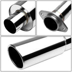 97-04 Ford F-150 Catback Exhaust System Single Tip Stainless Steel