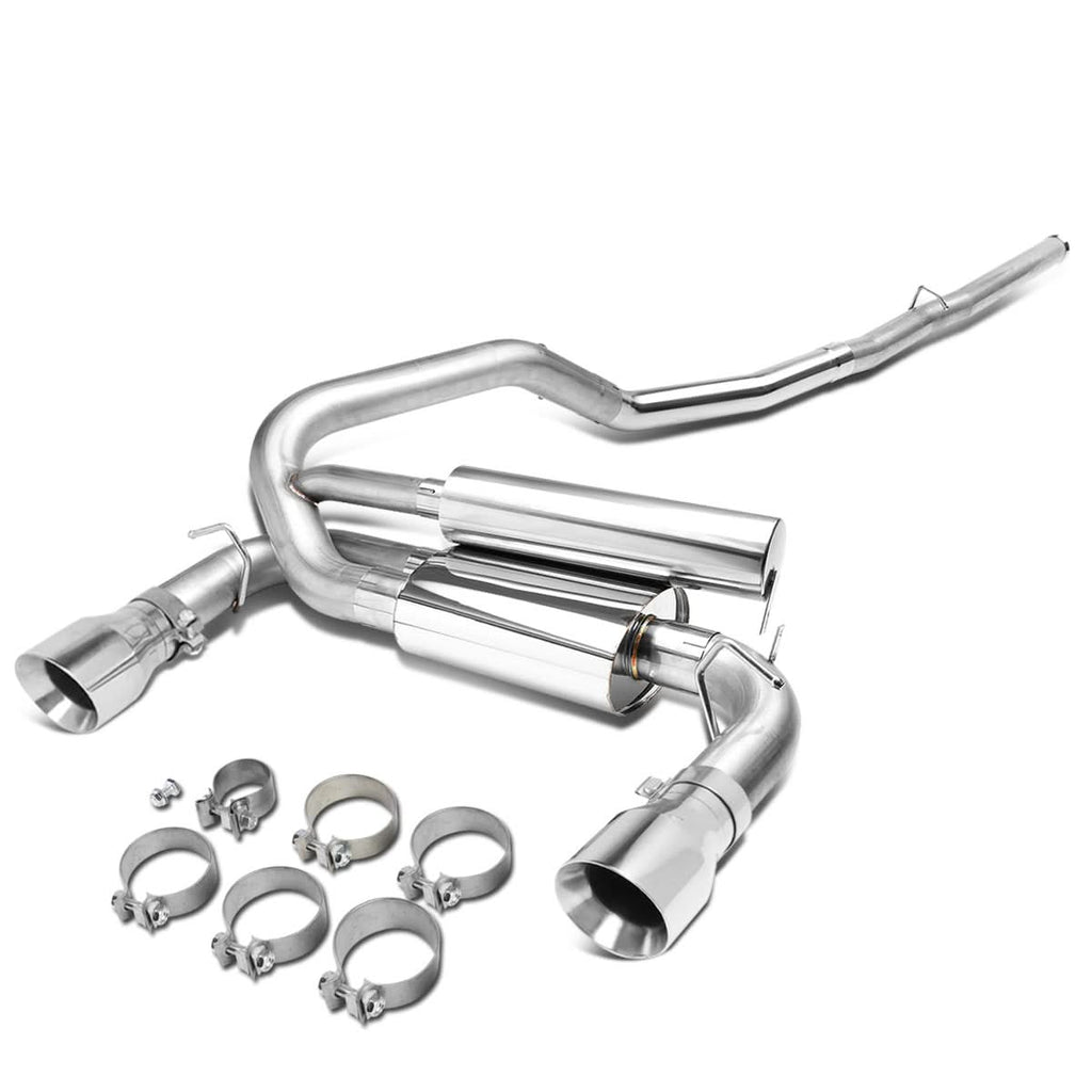 2016-2018 Ford Focus RS Catback Exhaust System Stainless Steel