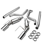05-09 Ford Mustang 4.6L V8 Catback Exhaust - Dual Tip Stainless Steel