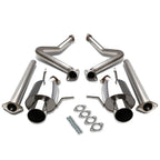 11-14 Ford Mustang 3.7L V6 Dual Tip Catback Exhaust Stainless Steel