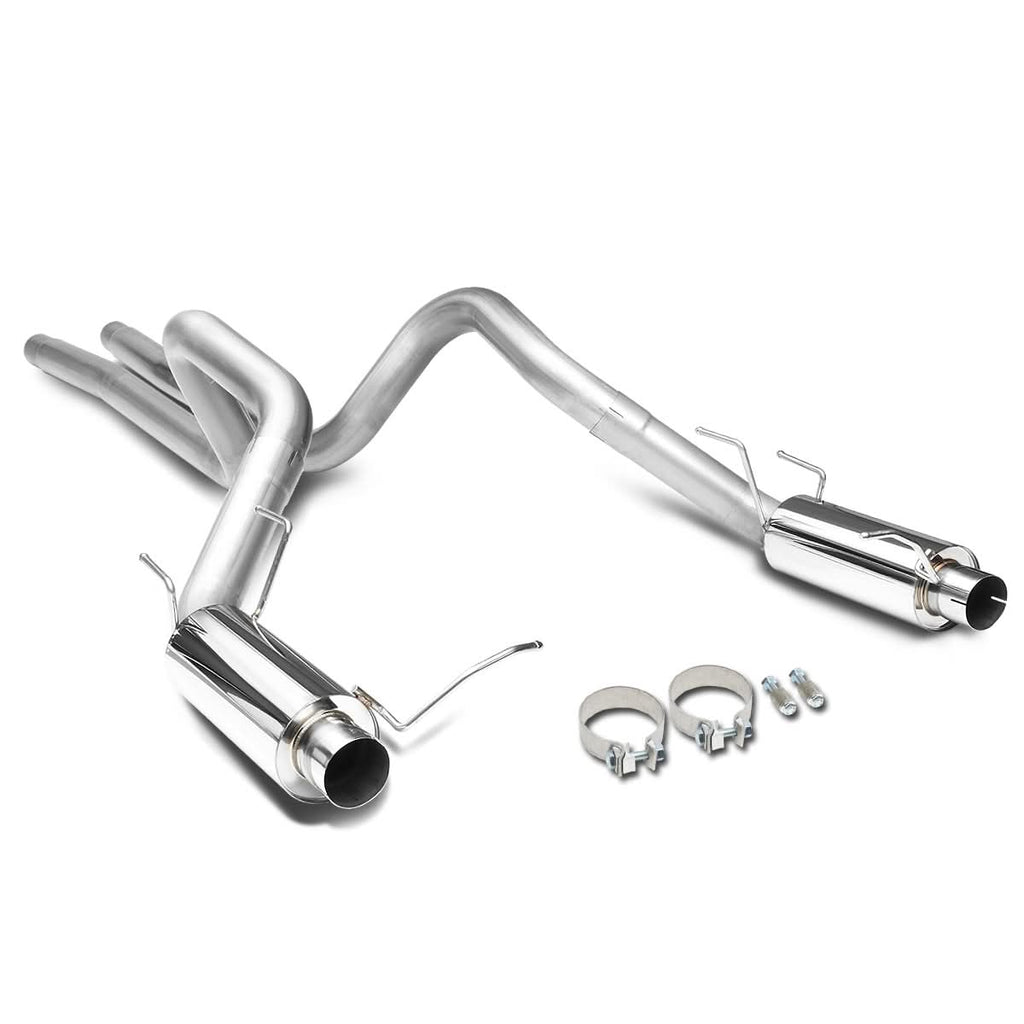 2011-2014 Ford Mustang 5.0L Cat-Back Exhaust System Stainless Steel