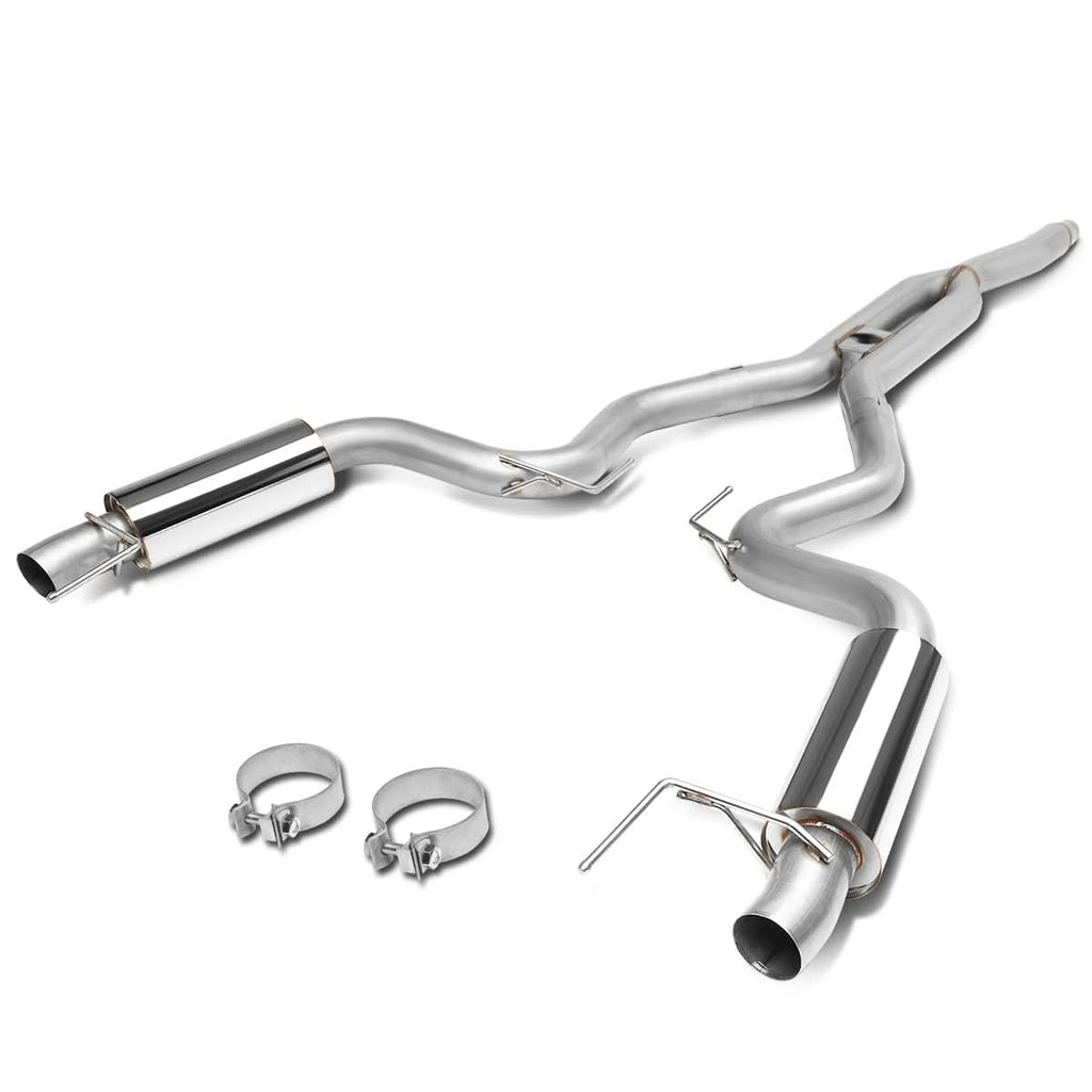 2015-2017 Ford Mustang 2.3L Turbo Catback Exhaust Stainless Steel