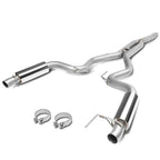 2015-2017 Ford Mustang 2.3L Turbo Catback Exhaust Stainless Steel