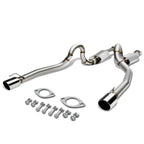 1996-2004 Ford Mustang V8 Catback Exhaust Dual Round Tip Stainless Steel