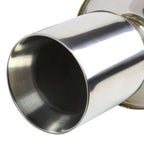 2001-2005 Honda Civic Catback Exhaust Single Rolled Tip Stainless Steel