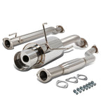 2002-2005 Honda Civic SI Single Tip Catback Exhaust - Stainless Steel