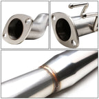 2002-2005 Honda Civic SI Single Tip Catback Exhaust - Stainless Steel