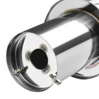 06-08 Honda Civic EX Single Tip Catback Exhaust - Stainless Steel
