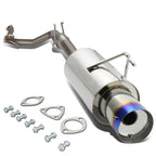 2006-2008 Honda Civic SI Catback Exhaust Single Burnt Tip Stainless Steel