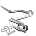 88-91 Honda Civic 4-Door Catback Exhaust Single Tip Stainless Steel
