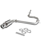 88-91 Honda Civic 4-Door Catback Exhaust Single Tip Stainless Steel