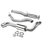 88-91 Honda CRX Catback Exhaust Single Rolled Tip Stainless Steel