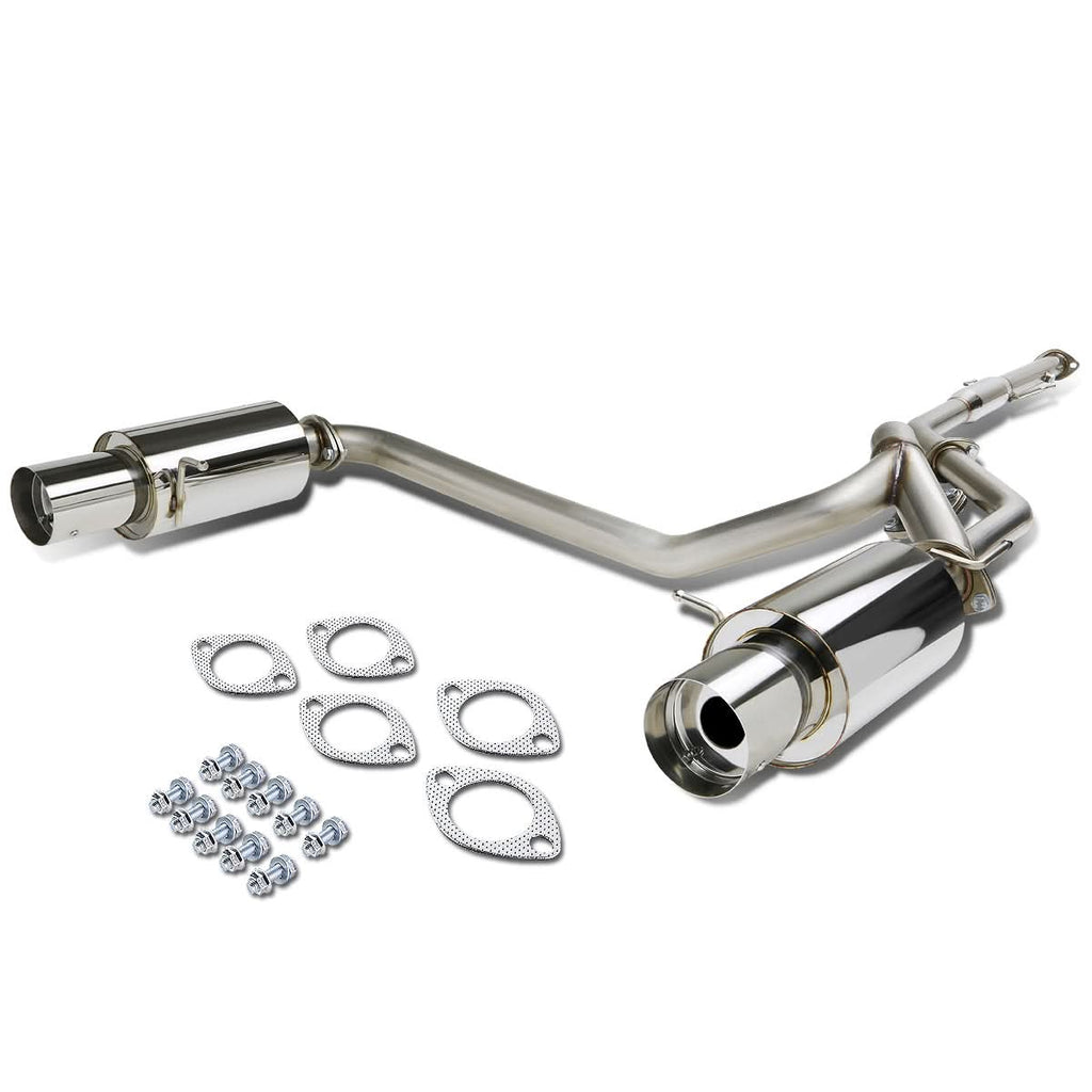 03-08 Hyundai Tiburon 2.0L Catback Exhaust Single Tip Stainless Steel