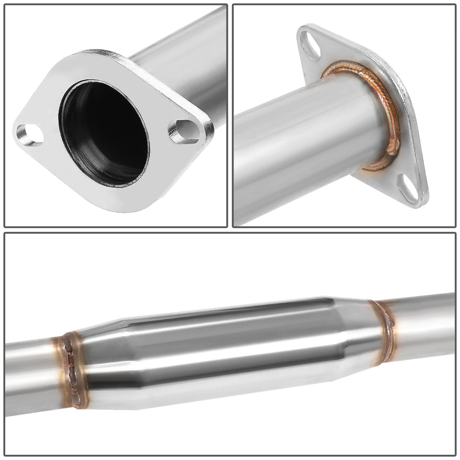 2001-2005 Lexus IS300 Catback Exhaust Single Burnt Tip Stainless Steel
