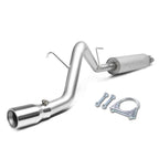 2002-2007 Jeep Liberty Catback Exhaust System - Stainless Steel