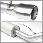 2002-2007 Jeep Liberty Catback Exhaust System - Stainless Steel