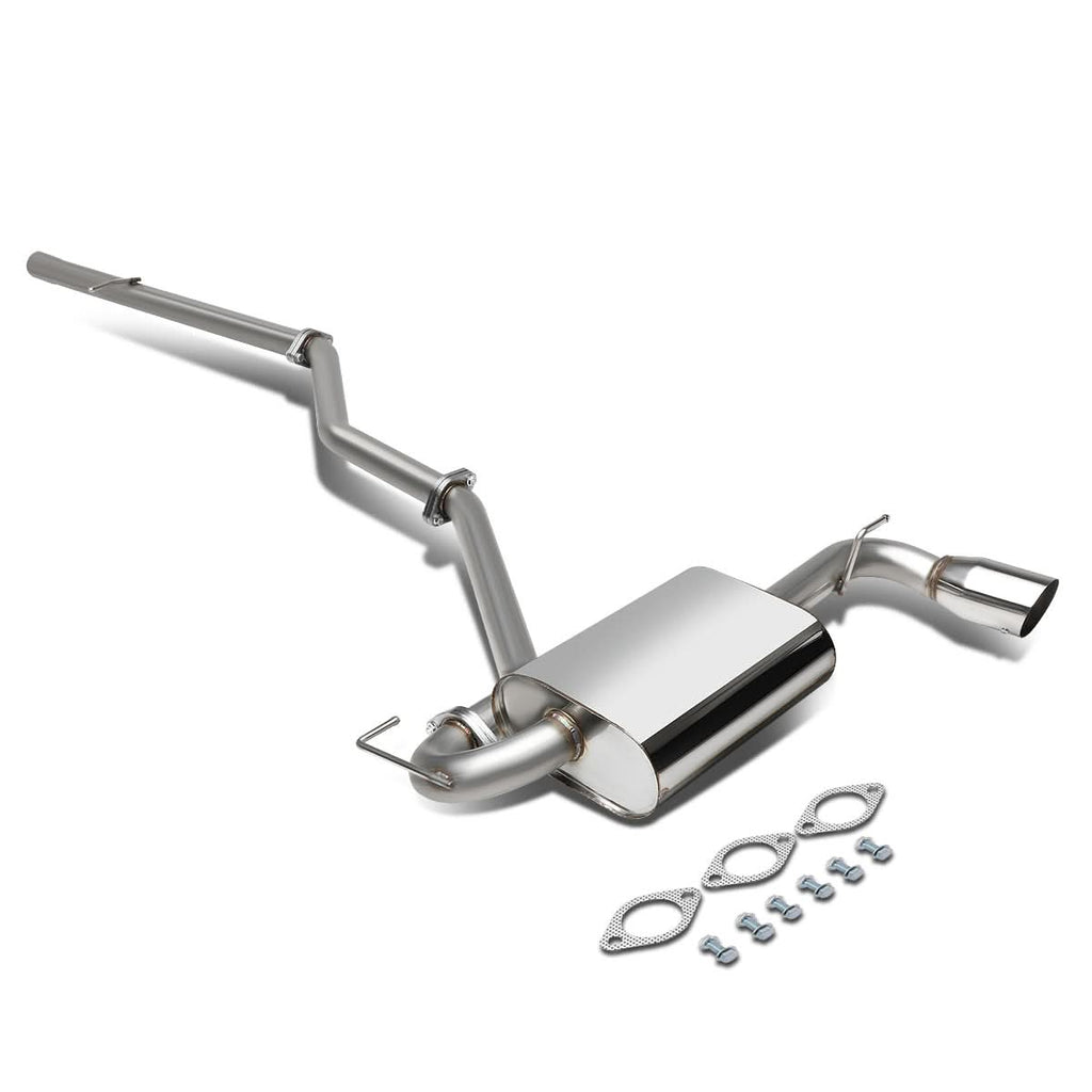07-13 Jeep Patriot Catback Exhaust System Single Tip Stainless Steel