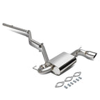 07-13 Jeep Patriot Catback Exhaust System Single Tip Stainless Steel