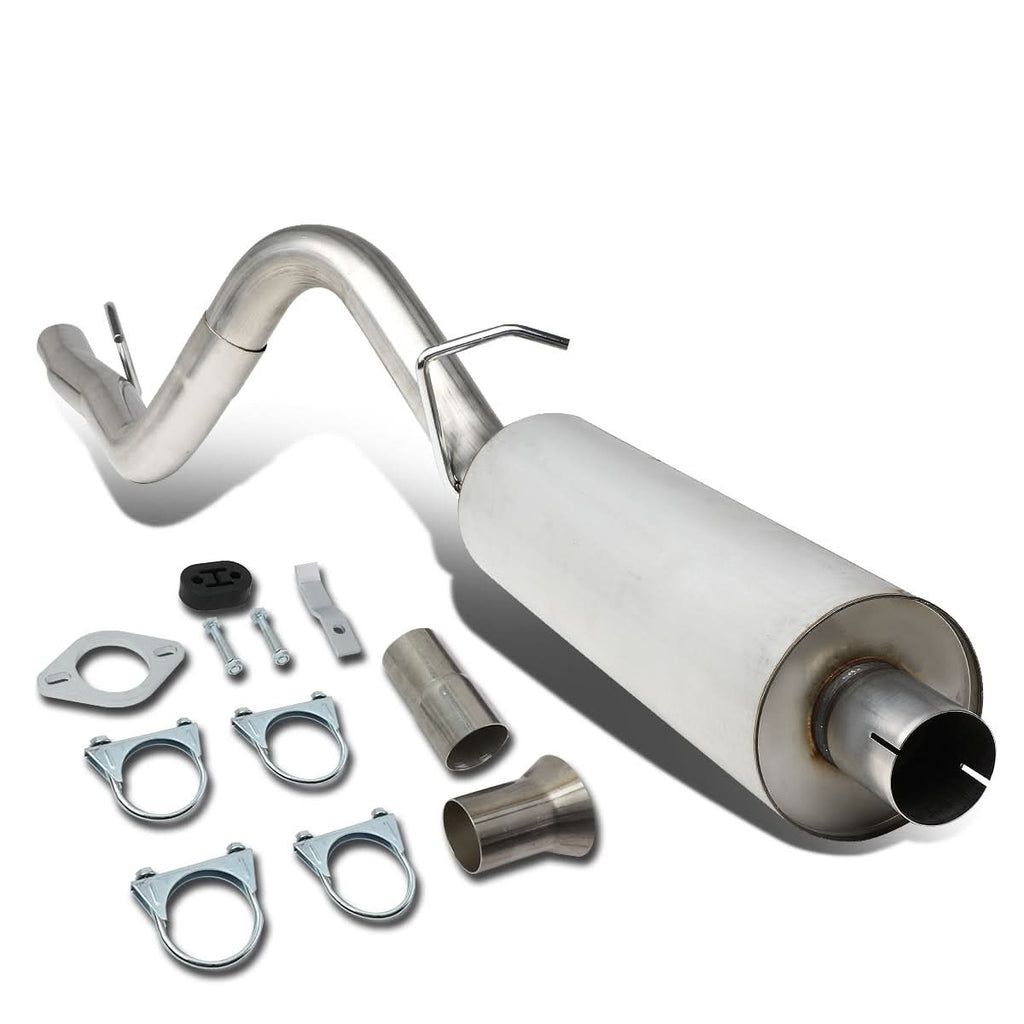 1986-2001 Jeep Cherokee Single Catback Exhaust System - Stainless Steel
