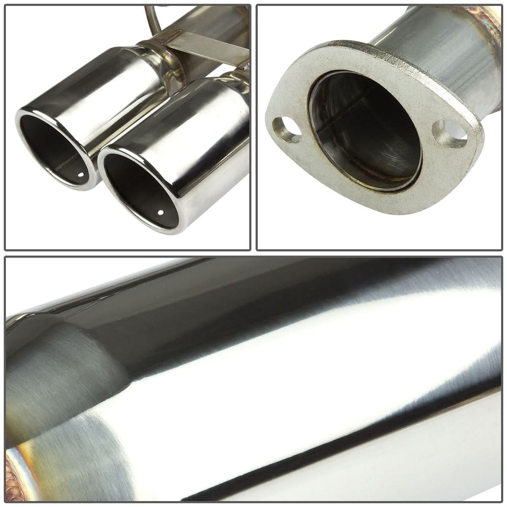 2005-2009 Kia Spectra Sedan Catback Exhaust System Stainless Steel
