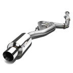 2000-2005 Mitsubishi Eclipse Catback Exhaust Single Rolled Tip Stainless