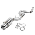 2000-2005 Mitsubishi Eclipse V6 Single Tip Catback Exhaust Stainless Steel