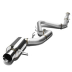 2000-2005 Mitsubishi Eclipse Single Rolled Tip Catback Exhaust Stainless Steel