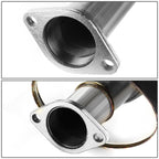 06-12 Mitsubishi Eclipse Single Rolled Tip Catback Exhaust Stainless Steel