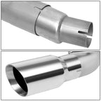 10-15 Chevrolet Camaro Dual Rolled Tip Axleback Exhaust Stainless Steel