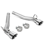 10-15 Chevrolet Camaro 6.2L Axelback Dual Rolled Tip Exhaust Stainless Steel
