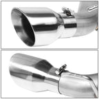 10-15 Chevrolet Camaro 6.2L Axelback Dual Rolled Tip Exhaust Stainless Steel