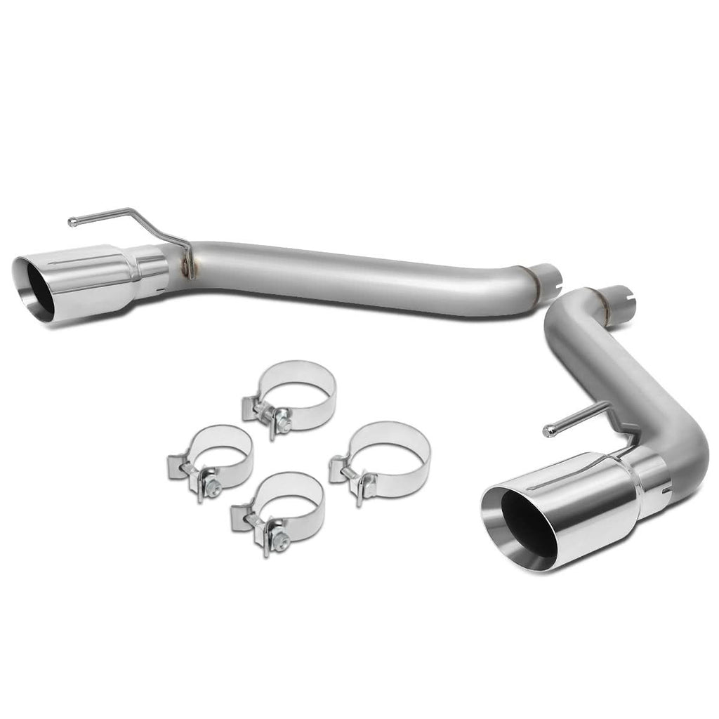 2016-2018 Chevrolet Camaro Axleback Exhaust Dual Rolled Tip Stainless Steel