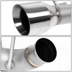11-14 Ford Mustang 3.7L Axelback Exhaust Dual Rolled Tip Stainless Steel
