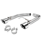 2015-2017 Ford Mustang 5.0L Axleback Exhaust Dual Rolled Tip Stainless Steel