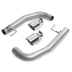 2015-2017 Ford Mustang 5.0L Axleback Exhaust Dual Rolled Tip Stainless Steel