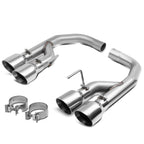 2018-2020 Ford Mustang 5.0L Axleback Exhaust Dual Rolled Tip Stainless Steel